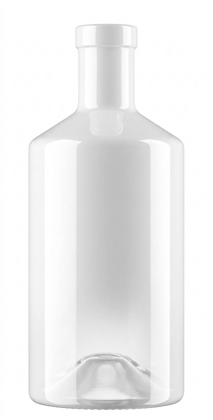 ZADIG 70CL EXTRA BLANCHE BAGUE PLATE 21.5 LAQUEE