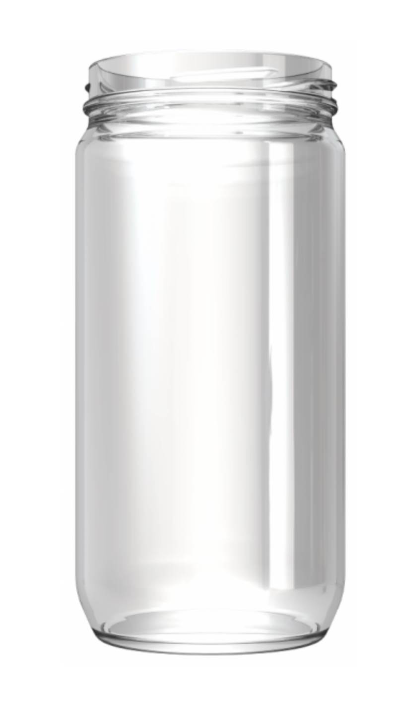 POT STANDARD 720ML BLANC BAGUE TWIST OFF 77