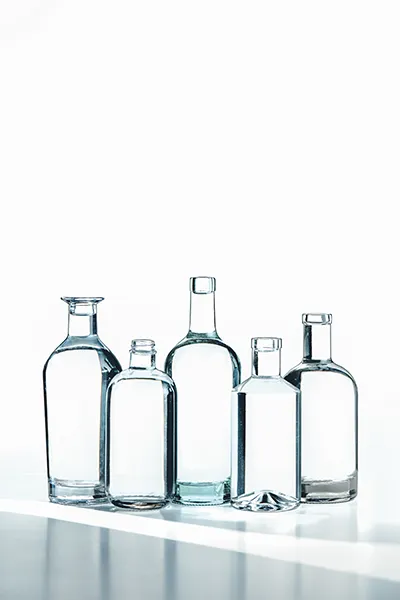 Bouteilles en verre